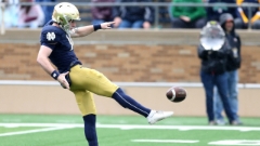 Punter McFerson Transfers From Notre Dame To Maryland